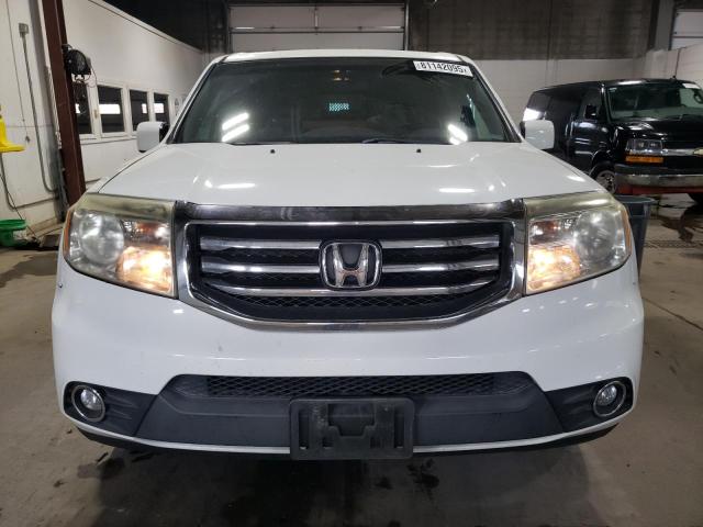 5FNYF3H46DB030394 - 2013 HONDA PILOT EX Սպիտակ լուսանկար 5
