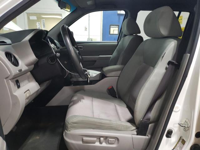 5FNYF3H46DB030394 - 2013 HONDA PILOT EX Սպիտակ լուսանկար 7