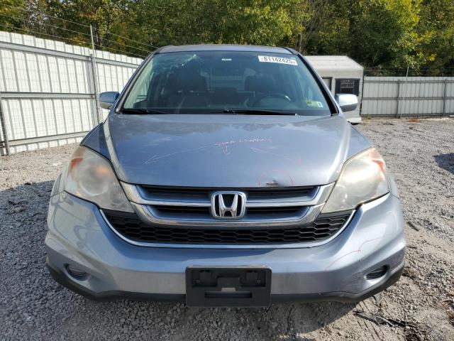 5J6RE4H74BL120834 - 2011 HONDA CR-V EXL BLUE photo 5