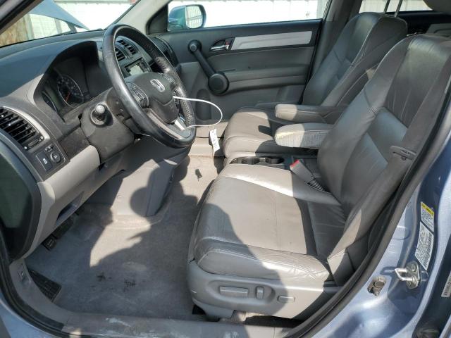 5J6RE4H74BL120834 - 2011 HONDA CR-V EXL BLUE photo 7