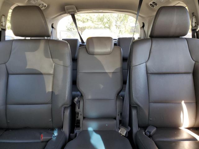 5FNRL5H61CB109545 - 2012 HONDA ODYSSEY EXL WHITE photo 10