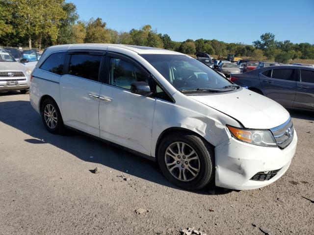5FNRL5H61CB109545 - 2012 HONDA ODYSSEY EXL WHITE photo 4