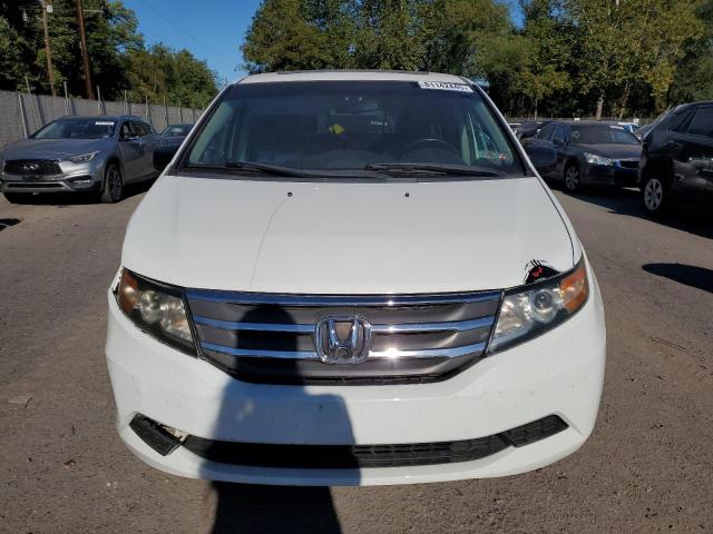 5FNRL5H61CB109545 - 2012 HONDA ODYSSEY EXL WHITE photo 5