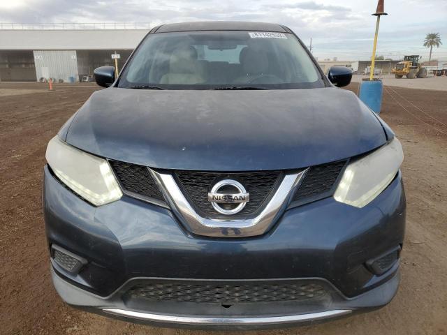 KNMAT2MT8GP625680 - 2016 NISSAN ROGUE S BLUE photo 5