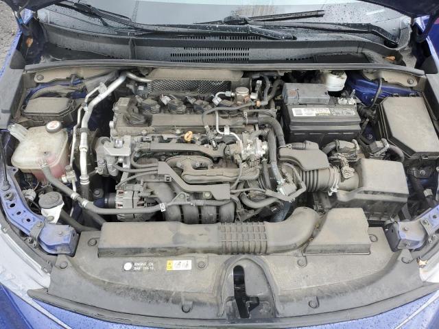 5YFS4MCEXMP060438 - 2021 TOYOTA COROLLA SE BLUE photo 11
