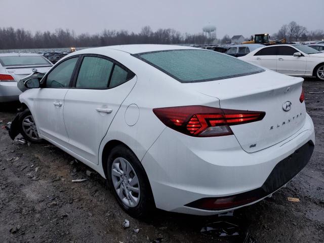 5NPD74LF5LH619060 - 2020 HYUNDAI ELANTRA SE WHITE photo 2