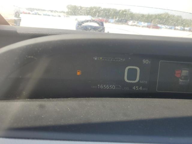 JTDKBRFU3H3577522 - 2017 TOYOTA PRIUS SILVER photo 9