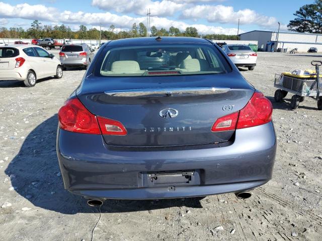 JN1CV6AP9AM404697 - 2010 INFINITI G37 BASE GRAY photo 6