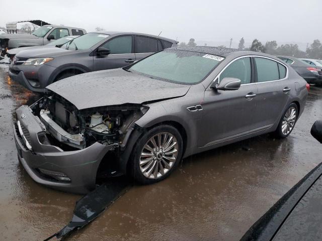 KNALW4D41F6023385 - 2015 KIA K900 GRAY photo 1