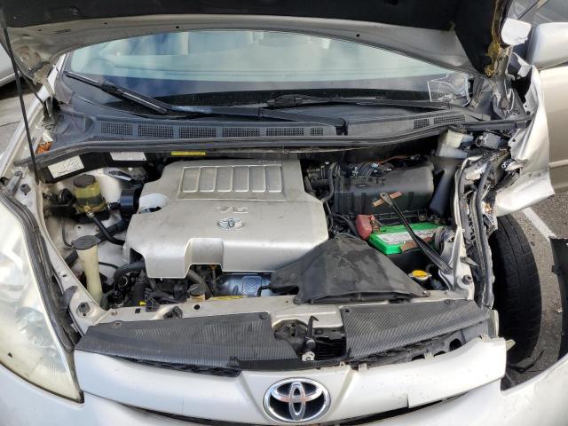 5TDZK22C89S232327 - 2009 TOYOTA SIENNA XLE Gümüş foto 12