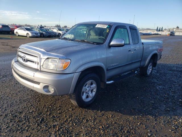 5TBBT44196S474781 - 2006 TOYOTA TUNDRA ACCESS CAB SR5 SILVER photo 1
