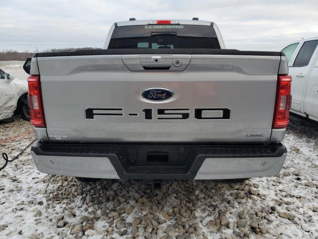 1FTFW1E86NFB90582 - 2022 FORD F150 SUPERCREW SILVER photo 6