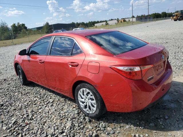 5YFBURHE5KP860826 - 2019 TOYOTA COROLLA L წითელი ფოტო 2