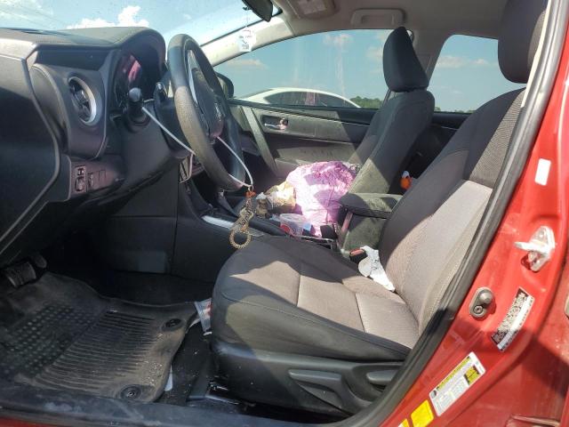 5YFBURHE5KP860826 - 2019 TOYOTA COROLLA L წითელი ფოტო 7