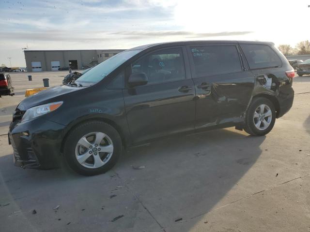 5TDZZ3DC5JS936696 - 2018 TOYOTA SIENNA L BLACK photo 1