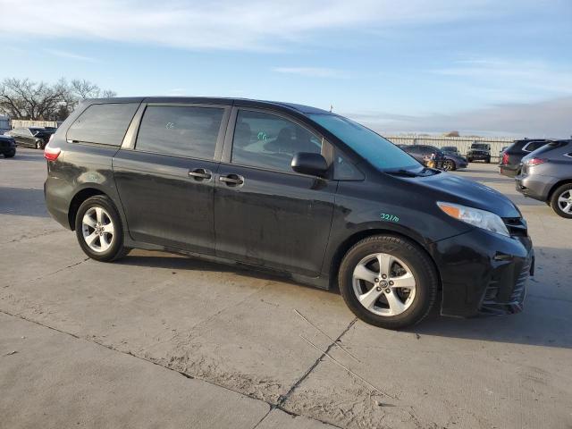 5TDZZ3DC5JS936696 - 2018 TOYOTA SIENNA L BLACK photo 4