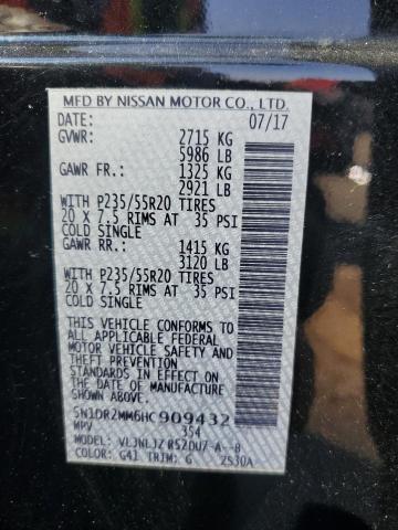 5N1DR2MM6HC909432 - 2017 NISSAN PATHFINDER S 黑色 照片 14