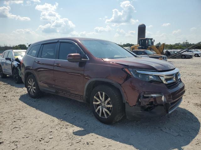 5FNYF5H50LB015019 - 2020 HONDA PILOT EXL BURGUNDY photo 4