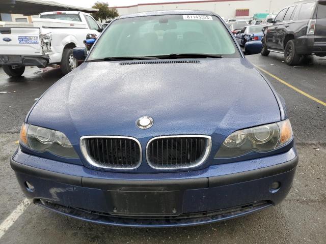 WBAET37443NJ41424 - 2003 BMW 325 I BLUE photo 5