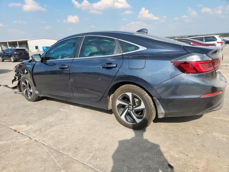 19XZE4F59NE005604 - 2022 HONDA INSIGHT EX BLACK photo 2