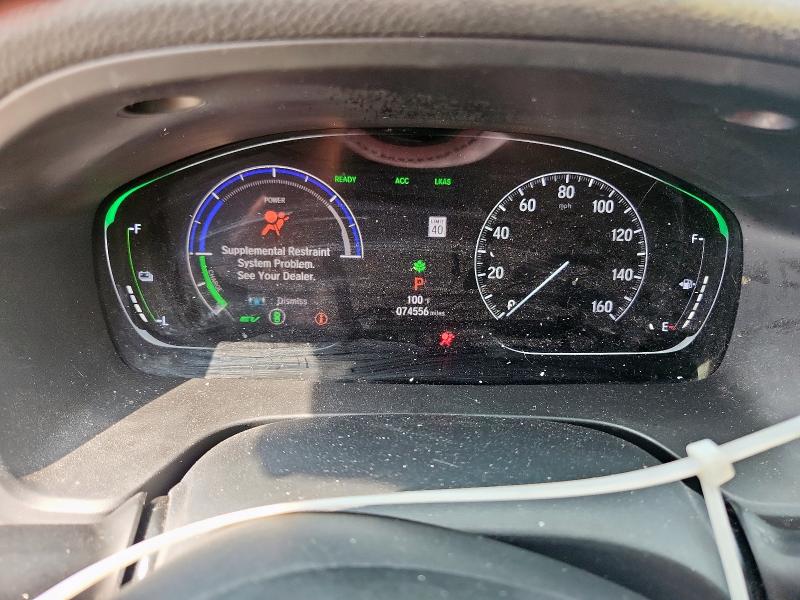 19XZE4F59NE005604 - 2022 HONDA INSIGHT EX BLACK photo 9