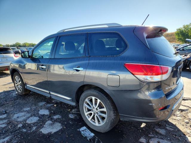 5N1AR2MM7DC643075 - 2013 NISSAN PATHFINDER S Szary zdjęcie 2