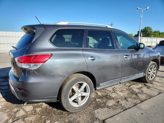 5N1AR2MM7DC643075 - 2013 NISSAN PATHFINDER S Szary zdjęcie 3