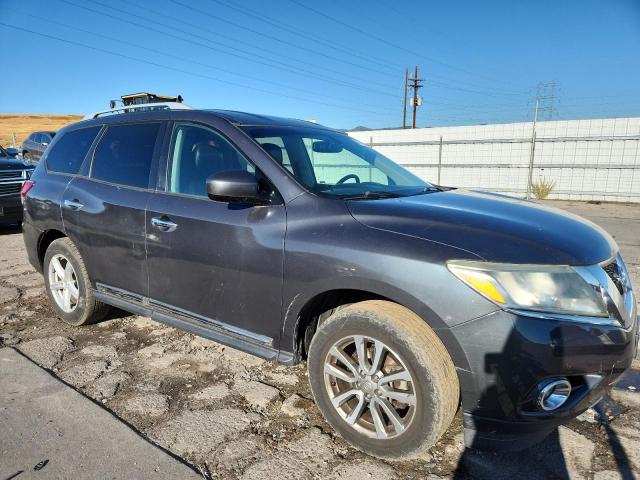 5N1AR2MM7DC643075 - 2013 NISSAN PATHFINDER S Szary zdjęcie 4