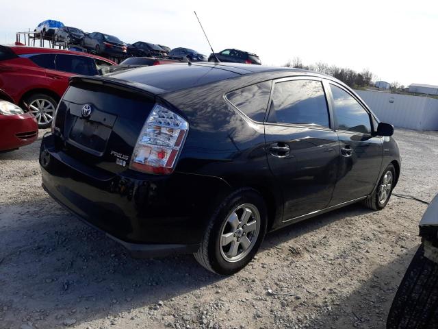 JTDKB20UX87700211 - 2008 TOYOTA PRIUS BLACK photo 3