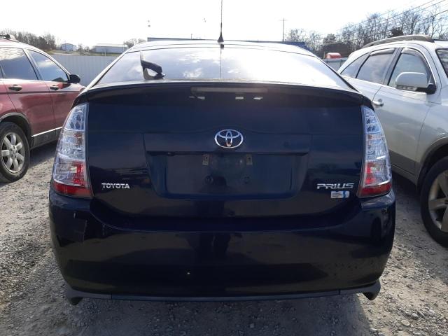 JTDKB20UX87700211 - 2008 TOYOTA PRIUS BLACK photo 6