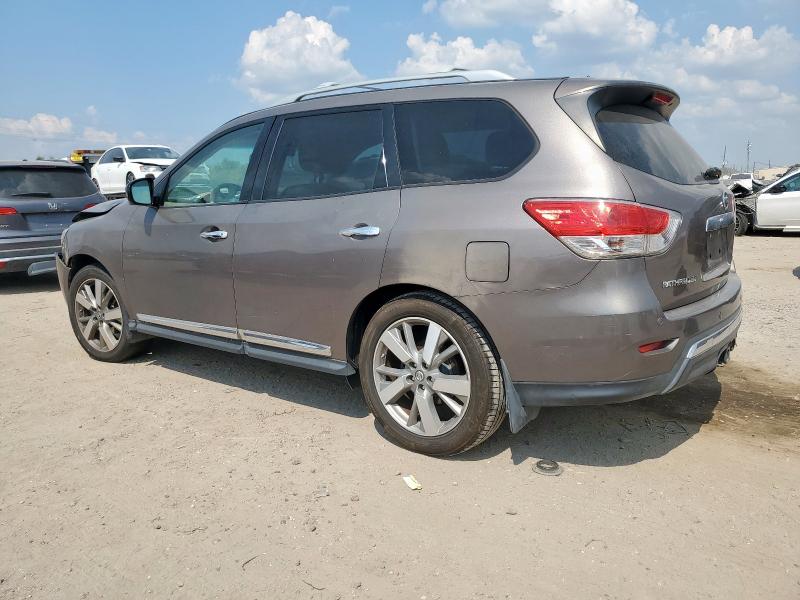 5N1AR2MN5EC622543 - 2014 NISSAN PATHFINDER S Շագանակագույն լուսանկար 2