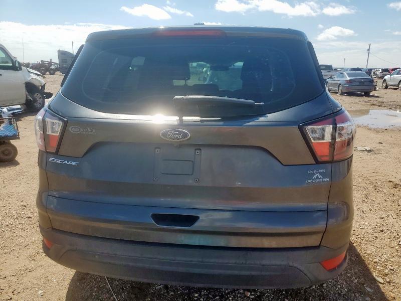 1FMCU0F7XHUB60683 - 2017 FORD ESCAPE S GRAY photo 6