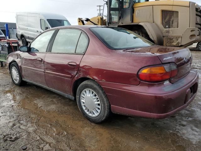 1G1ND52J216142564 - 2001 CHEVROLET MALIBU RED photo 2