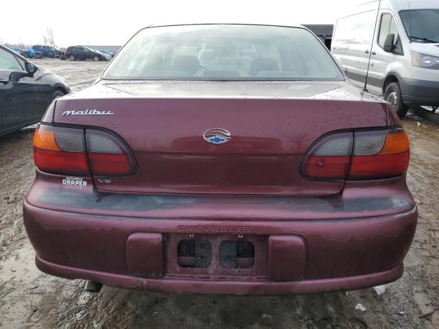 1G1ND52J216142564 - 2001 CHEVROLET MALIBU RED photo 6