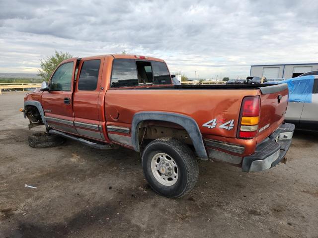 1GCHK29G21E266441 - 2001 CHEVROLET SILVERADO K2500 HEAVY DUTY ORANGE photo 2