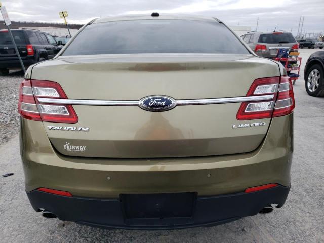 1FAHP2F86DG215621 - 2013 FORD TAURUS LIMITED GREEN photo 6