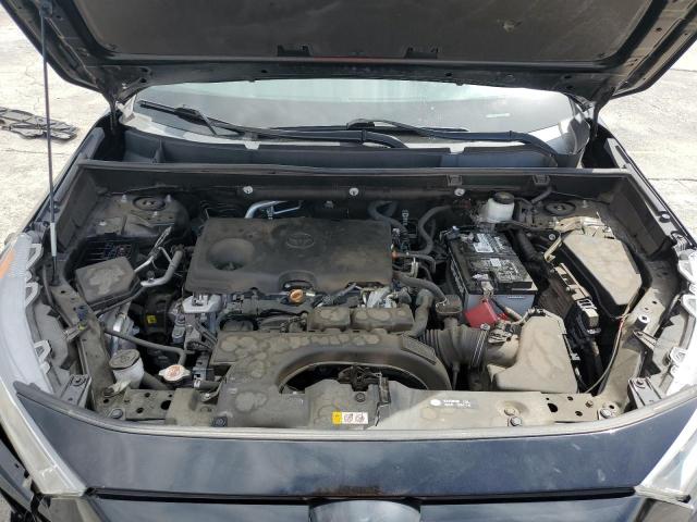 2T3W1RFV3MC095770 - 2021 TOYOTA RAV4 XLE BLACK photo 12