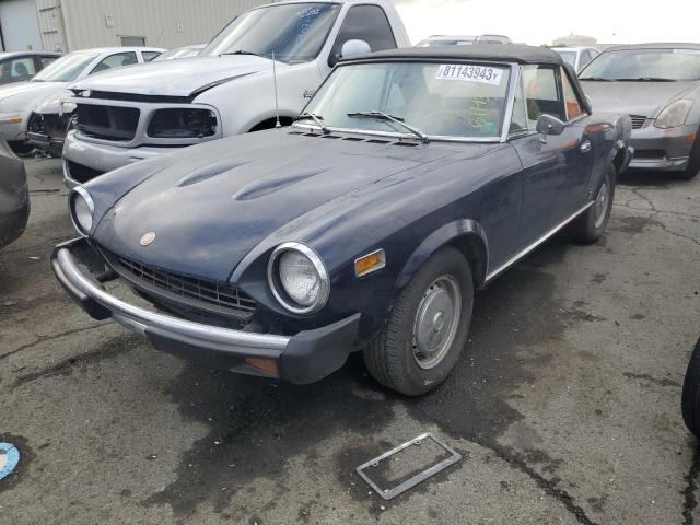 124CS10139063 - 1978 FIAT SPIDER 124 BLACK photo 1