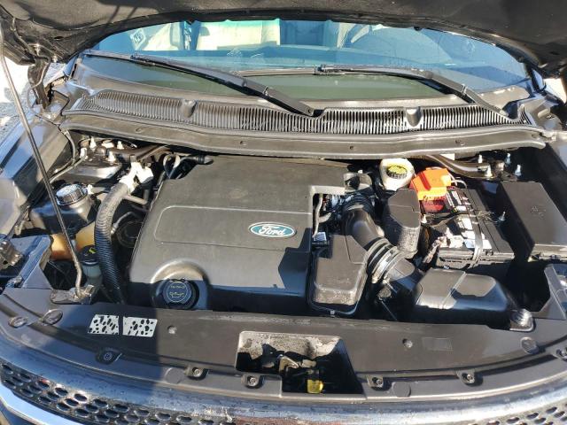 1FM5K7F87FGB97203 - 2015 FORD EXPLORER LIMITED BLACK photo 12