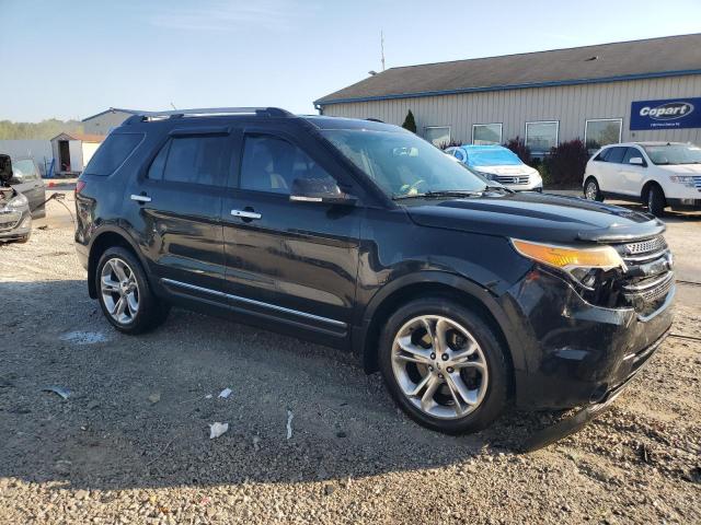 1FM5K7F87FGB97203 - 2015 FORD EXPLORER LIMITED BLACK photo 4