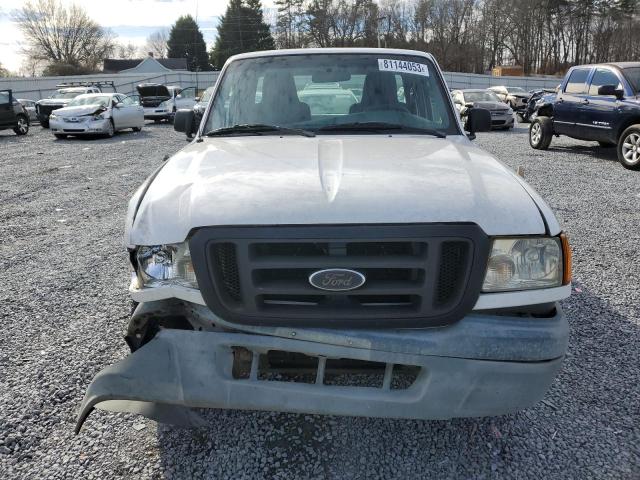 1FTYR10D55PB07819 - 2005 FORD RANGER WHITE photo 5