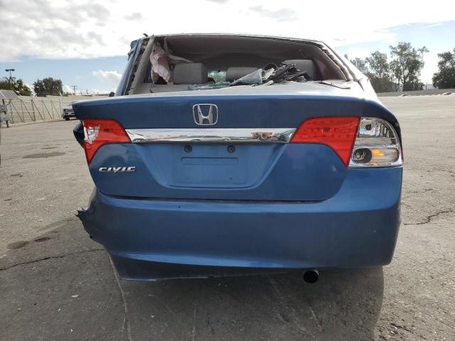 19XFA1F54AE069542 - 2010 HONDA CIVIC LX BLUE photo 6