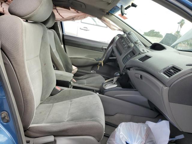 19XFA1F54AE069542 - 2010 HONDA CIVIC LX BLUE photo 7