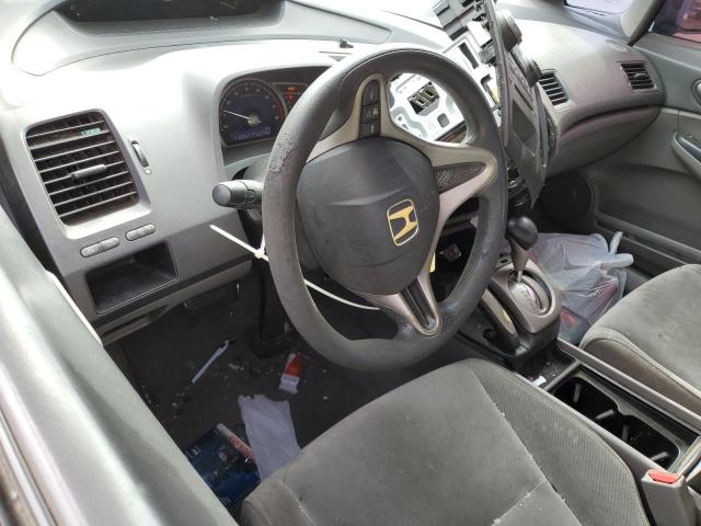 19XFA1F54AE069542 - 2010 HONDA CIVIC LX BLUE photo 8