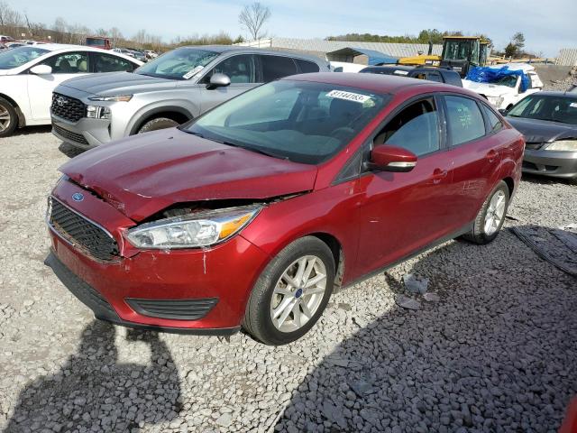 1FADP3F25GL342727 - 2016 FORD FOCUS SE RED photo 1