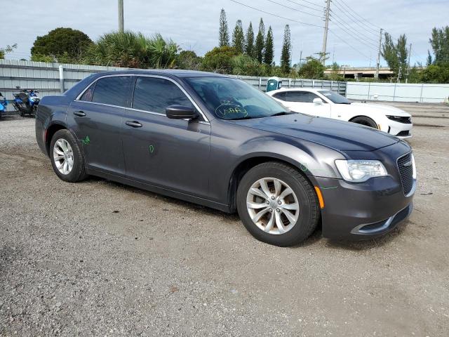 2C3CCAAG3FH813962 - 2015 CHRYSLER 300 LIMITED GRAY photo 4