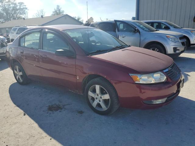 1G8AL55F46Z107668 - 2006 SATURN ION LEVEL 3 RED photo 4
