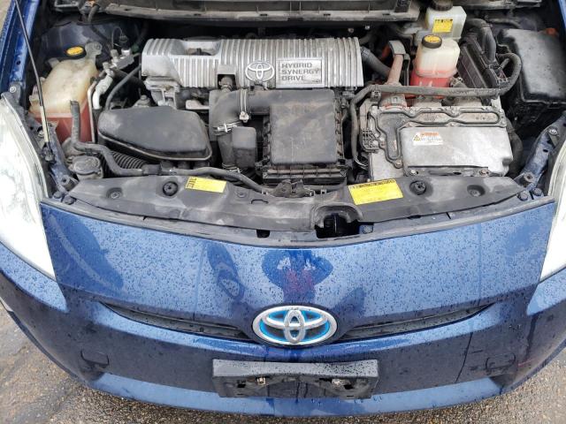 JTDKN3DU8A0151159 - 2010 TOYOTA PRIUS BLUE photo 11