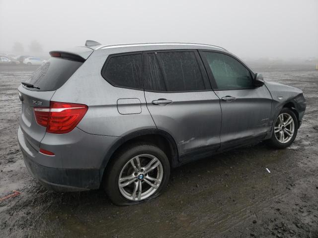 5UXWX9C56D0D04815 - 2013 BMW X3 XDRIVE28I GRAY photo 3