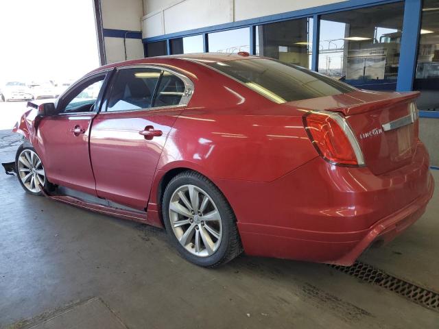 1LNHL9FT9AG605896 - 2010 LINCOLN MKS RED photo 2